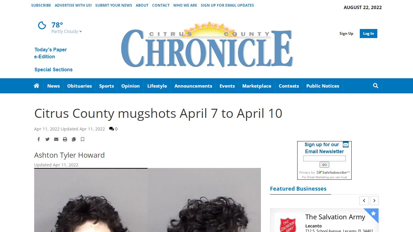 Citrus County mugshots April 7 to April 10 | Crime & Courts ...